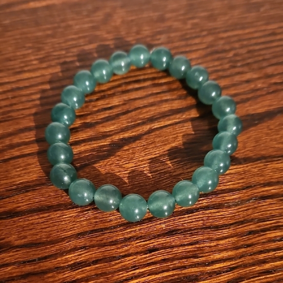 Green Aventurine Beaded Bracelet - Picture 1 of 2
